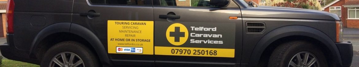 New Telford Caravan Services website