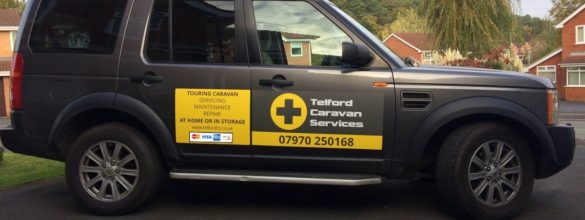 New Telford Caravan Services website